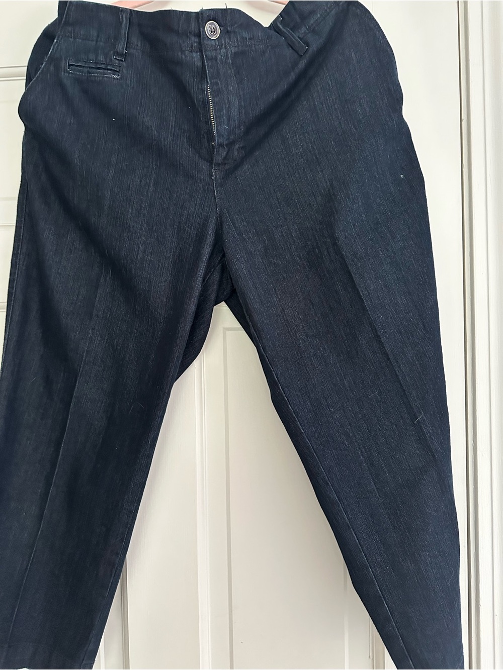 Papagallo Dark Blue Jeans cropped multi pocket